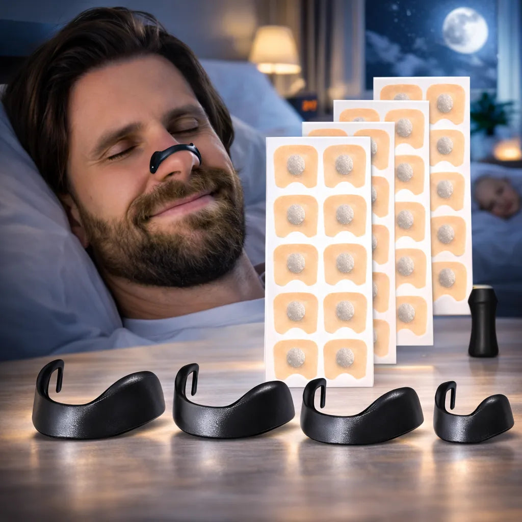 Kit Dilatador Nasal Magnético Anti-Ronquidos