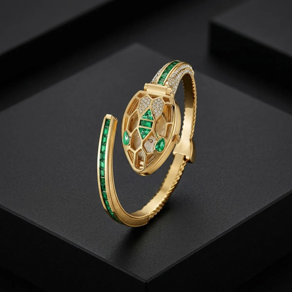 Reloj de Pulsera Femenino Dorado con Resistencia al Agua 3 ATM