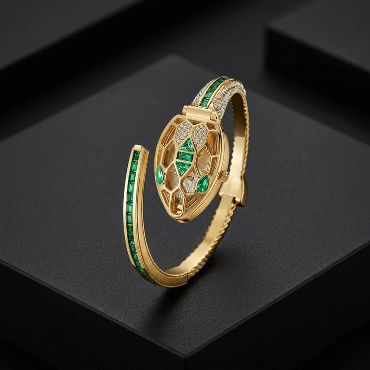 Reloj de Pulsera Femenino Dorado con Resistencia al Agua 3 ATM